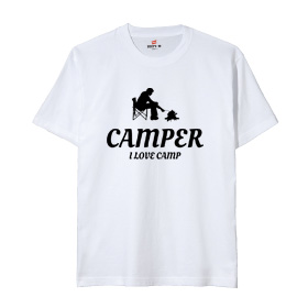 キャンプTシャツ