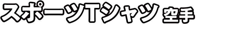 スポーツシャツ 空手チーム用